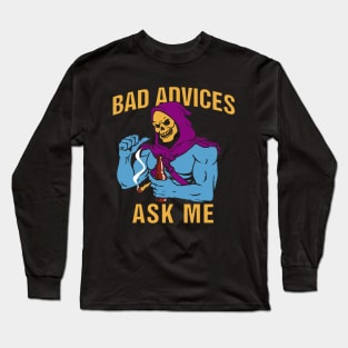 BAD AVICES Long Sleeve T-Shirt